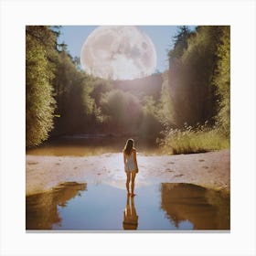 Full Moon Canvas Print