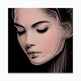 Portrait Of A Woman 42 Canvas Print