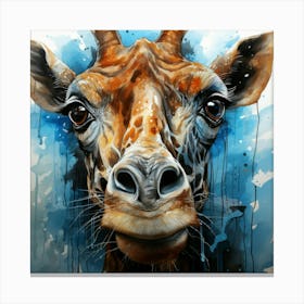 Giraffe 8 Canvas Print