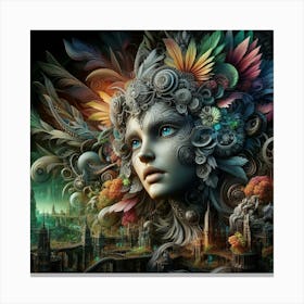 'The City Of Dreams' Canvas Print