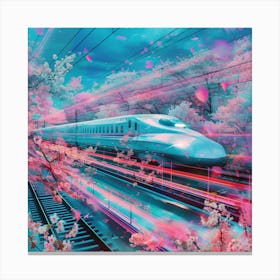 Shinkansen Canvas Print