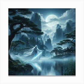 Chinese Ghost Canvas Print