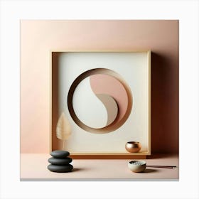 Yin And Yang Canvas Print