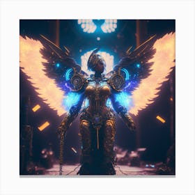 Angel Of War 3 Canvas Print