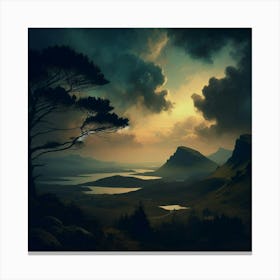 Landscape - Landscape Stock Videos & Royalty-Free Footage 7 Canvas Print