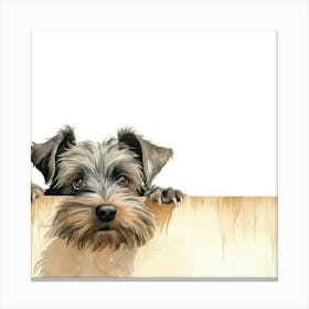 Schnauzer 14 Canvas Print