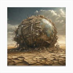 Earth'S End Canvas Print