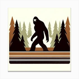 Bigfoot Canvas Print