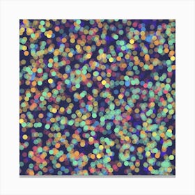 Bokeh Background Canvas Print