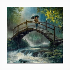 Bridge Boy Canvas Print