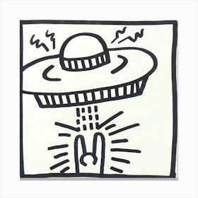 Keith Haring Canvas Print