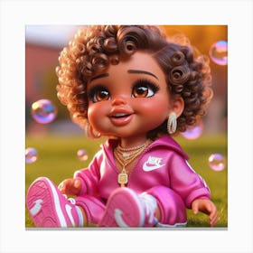 Nike Doll 5 Canvas Print