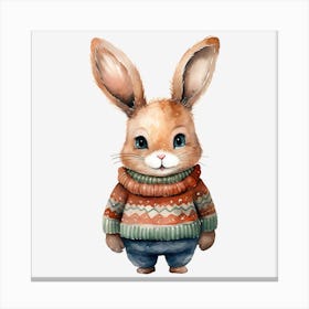 Cute Bunny 1 Canvas Print