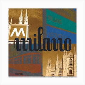 Milano Canvas Print