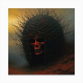 'Skull' Canvas Print