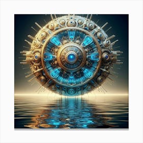 Futuristic Sphere Canvas Print