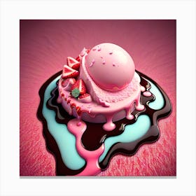 Ice Cream 2 Canvas Print