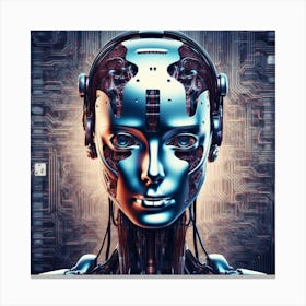 Cyborg 32 Canvas Print