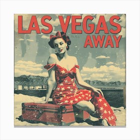 Las Vegas Away Canvas Print