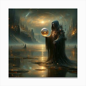 Dark Fantasy Art Canvas Print