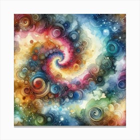 Spiral Galaxy Canvas Print Canvas Print