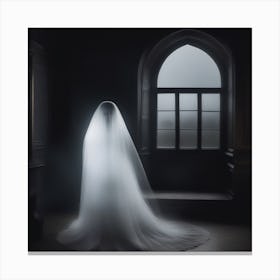 Ghostly Bride Canvas Print