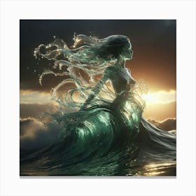 Mermaid 27 Canvas Print