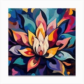 Lotus Flower 36 Canvas Print