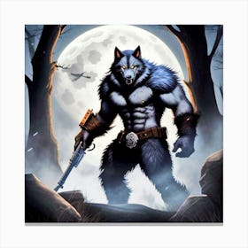 Werewolf 16 Canvas Print