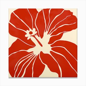 Hibiscus Canvas Print