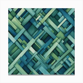 Abstract Squares Canvas Print