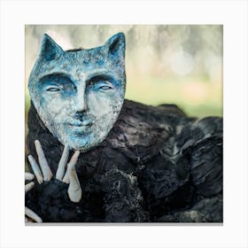 Cat'S Face Canvas Print