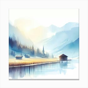 Landscape Painting 60 Canvas Print