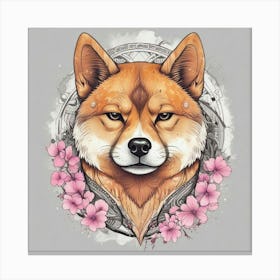 Shiba Inu 22 Canvas Print