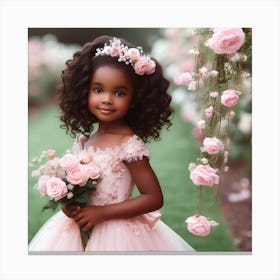 Flower Bearer Canvas Print