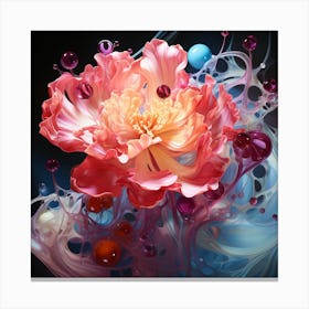 Xhl7071 Flower Art By Tom Levin Watercolor On Canvas In The Sty 6f8efdab E002 48a3 Aff9 18798d151782 Canvas Print