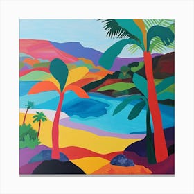 Abstract Travel Collection Cape Verde 3 Canvas Print