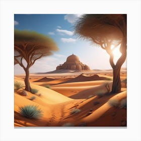 Sahara Desert 172 Canvas Print
