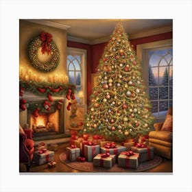 Christmas Tree 1 Canvas Print