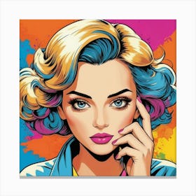 Pop Art 12 Canvas Print