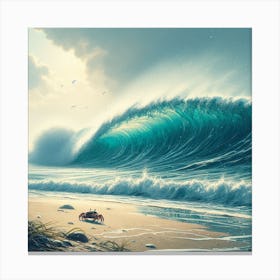 Big Wave 2 Canvas Print