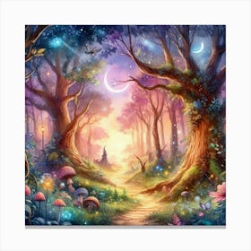 Fairy Forest 1 Canvas Print