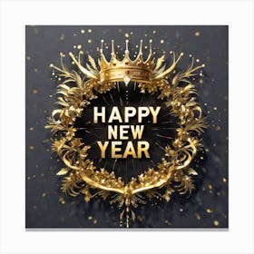 Happy New Year 139 Canvas Print