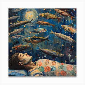 Sardines and Sweet Dreams Canvas Print