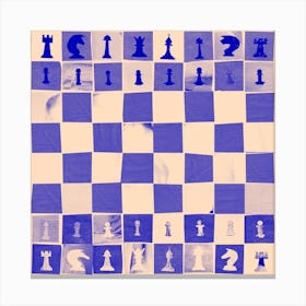 Chess Collage Canvas Print