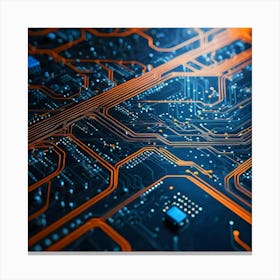 Circuit Board 31 Canvas Print