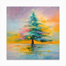 Christmas Tree Canvas Print