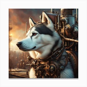 Husky  Canvas Print