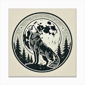 Tattoo Wolf 3 Toile