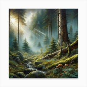 'The Forest' Canvas Print